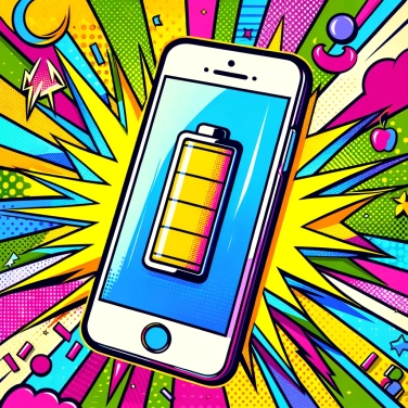 Spiega perché il colore dell'icona della batteria dell'iPhone è giallo?